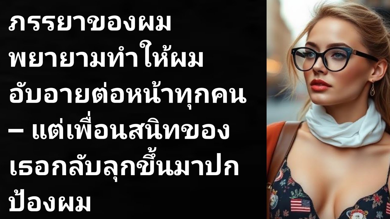 ภรรยาของผมพยายามทำให้ผมอับอายต่อหน้าทุกคน — แต่เพื่อนสนิทของเธอกลับลุกขึ้นมาปกป้องผม