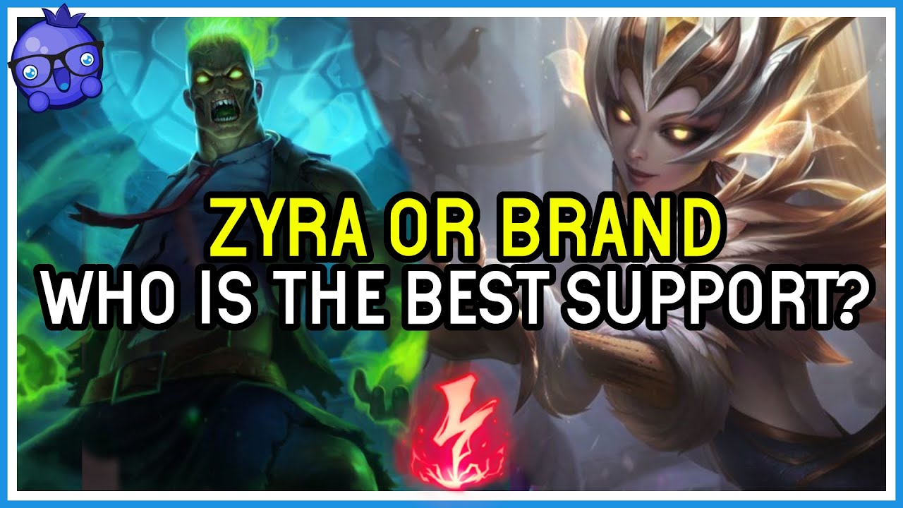 Zyra V Brand - Who is the superior AP Support? - High Elo League of Legends