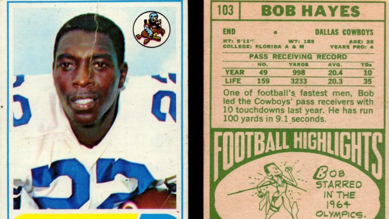 Bob Hayes Touchdown Highlights Dallas Cowboys WR#22 