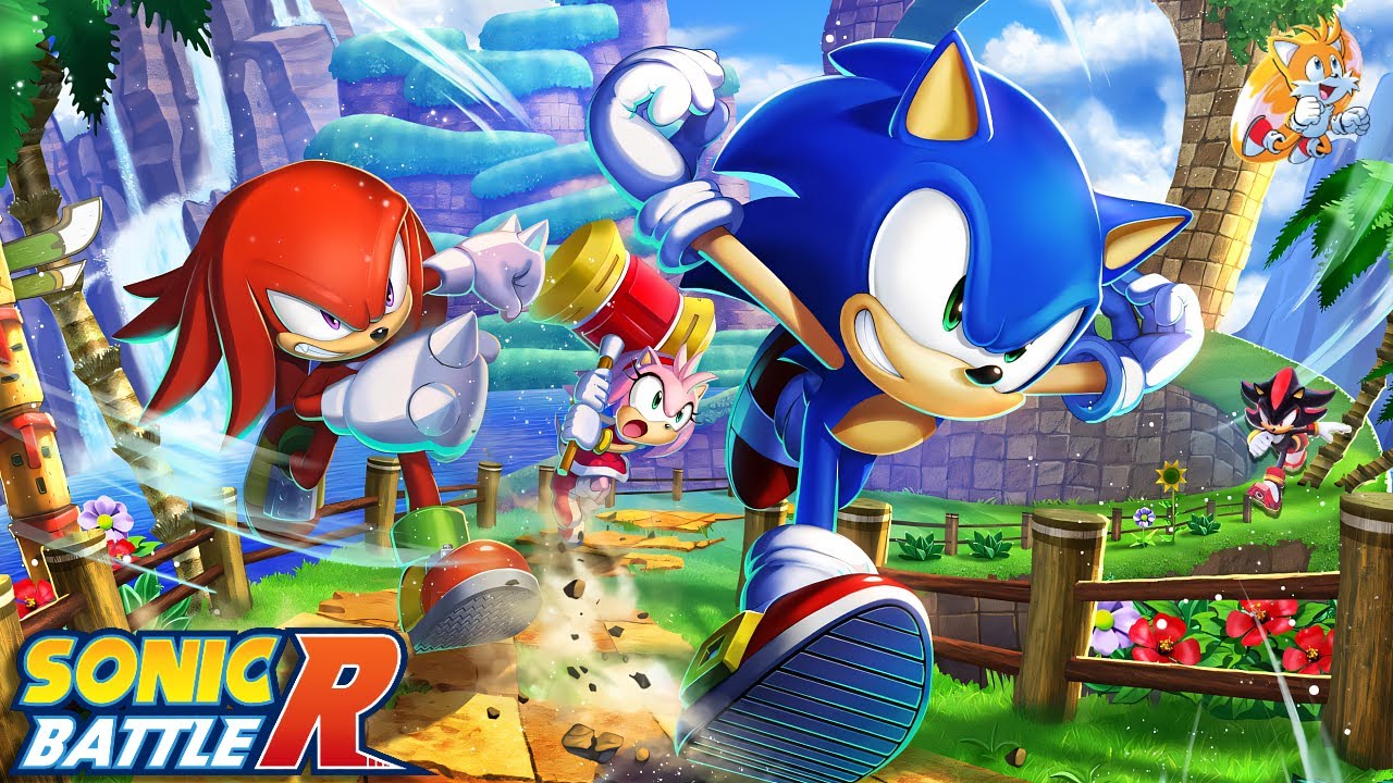 We RACED EVERYONE In The BEST Sonic Fan Game EVER.. [Sonic Battle R]