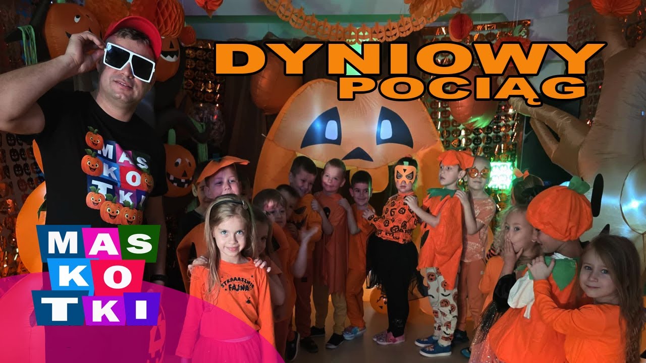 Maskotki - Dyniowy Pociąg (Zabawa taneczna dla dzieci)