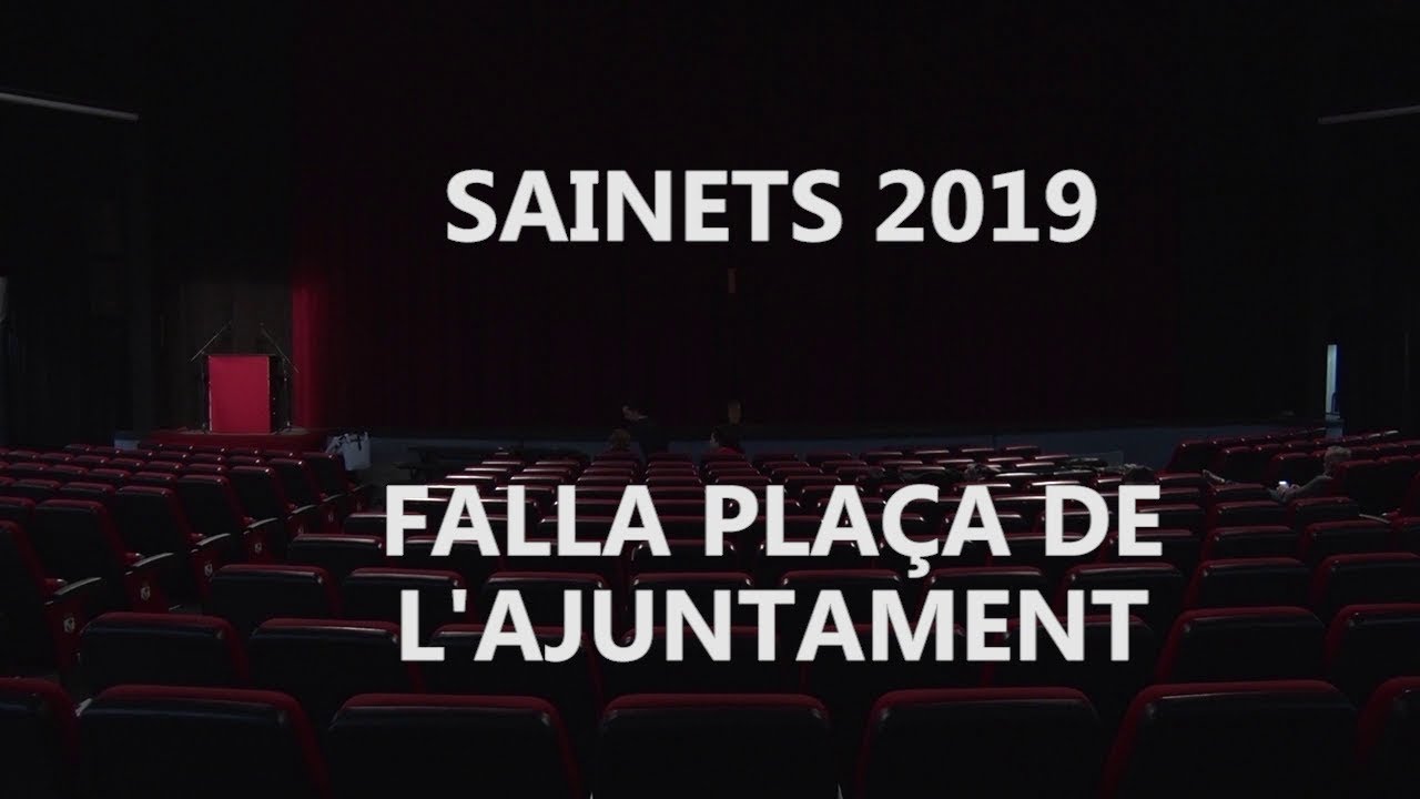 2019-2-11 Sainet falla Plaça de l'Ajuntament