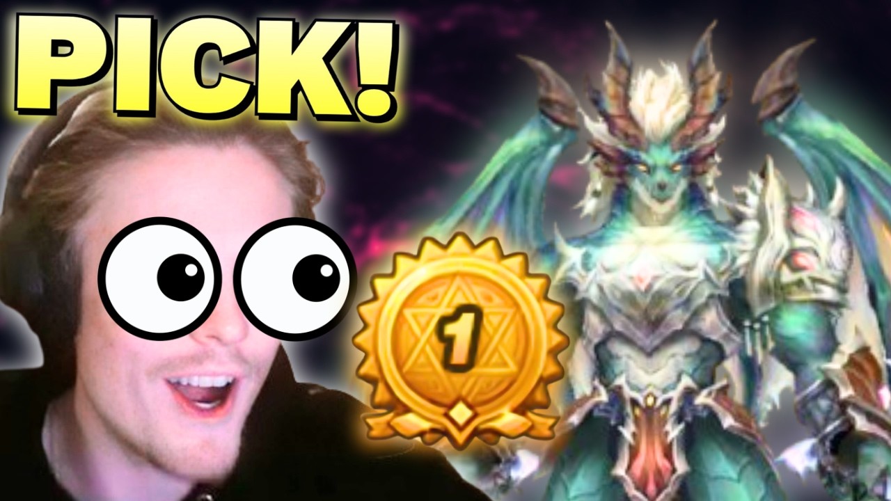 IS THIS PICK WHY IM RANK 1??