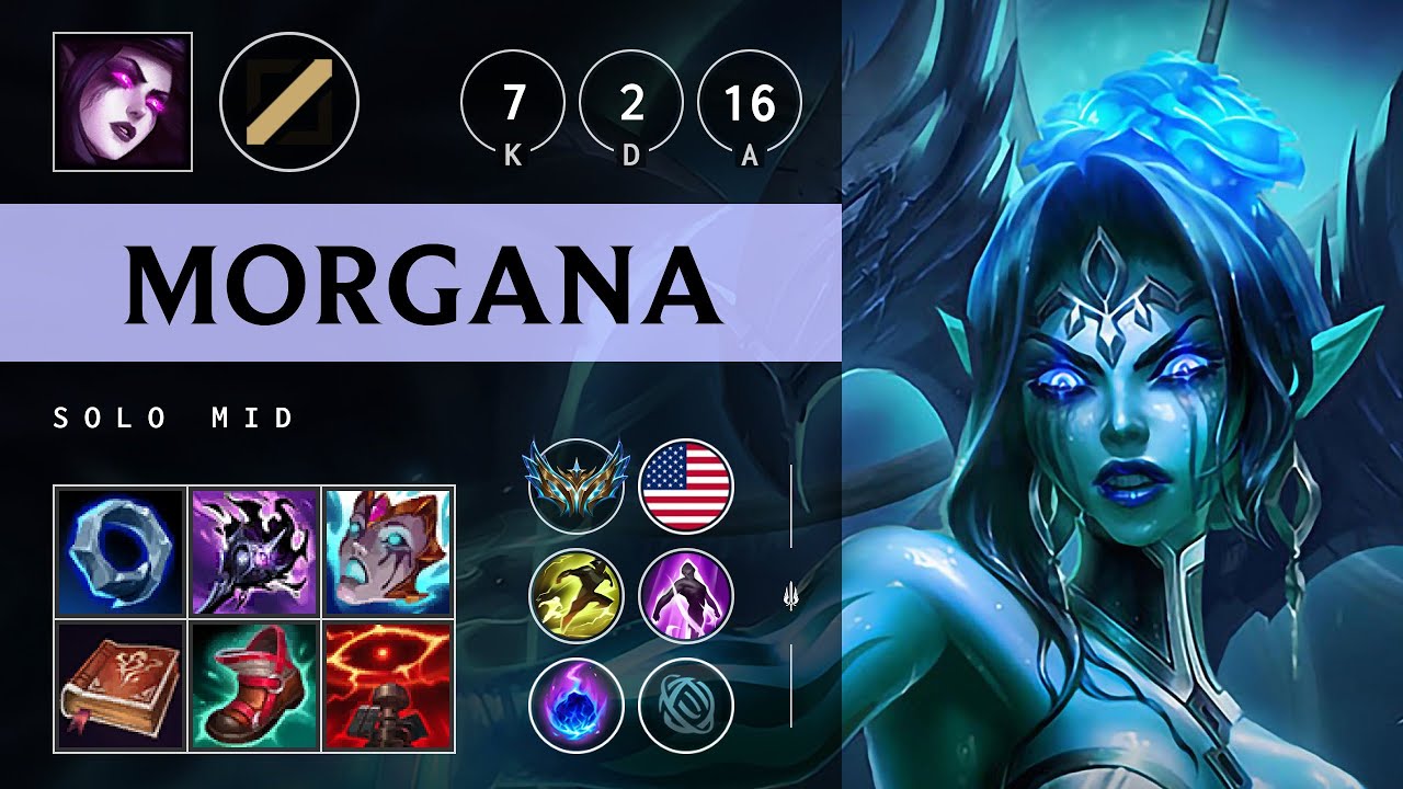 Morgana Mid vs Yasuo - NA Challenger Patch 25.08
