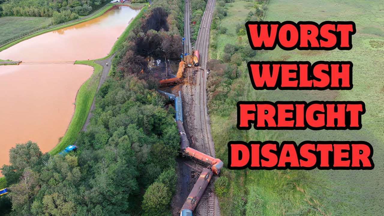 Dangerous Chemicals Released After Crash! - The 2020 Llangennech Freight Train Crash