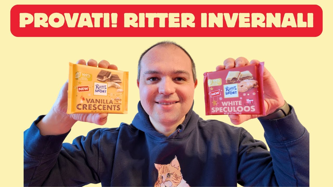 Ho provato le novità invernali Ritter Sport ❄️ White Speculoos e Vanilla Crescents