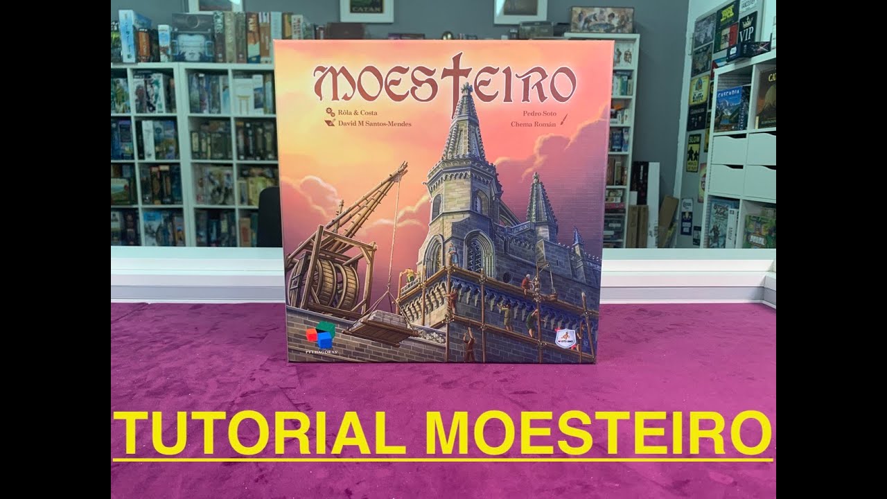 Tutorial moesteiro juego de mesa. Aprende a jugar a moesteiro.
