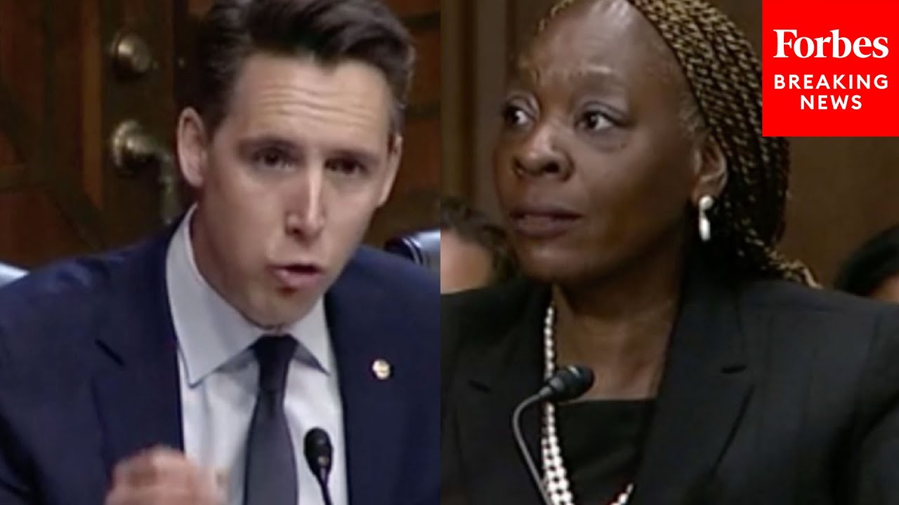 'You Can't Say That's Inappropriate -- Really?': Josh Hawley Presses Biden Nominee On SPLC Quotes