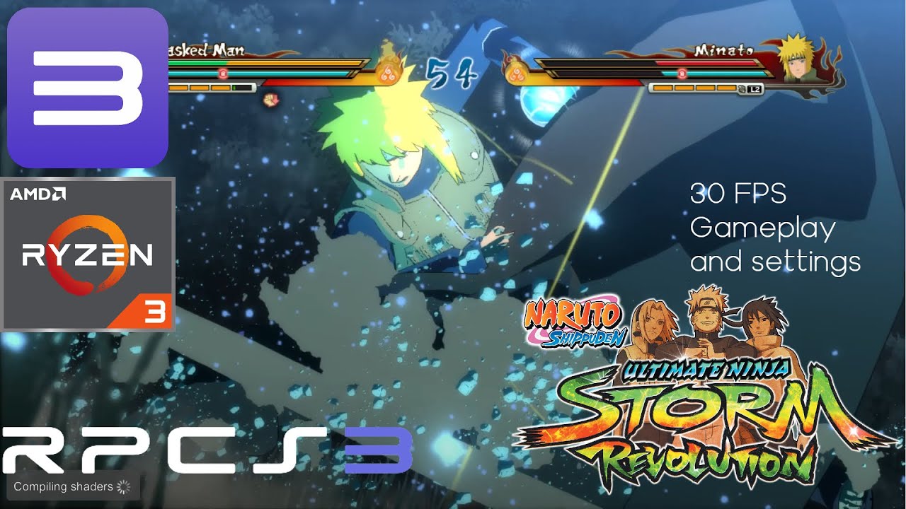 Naruto Shippuden: Ultimate Ninja Storm Revolution - PS3 on PC with RPCS3  - Performance #rpcs3