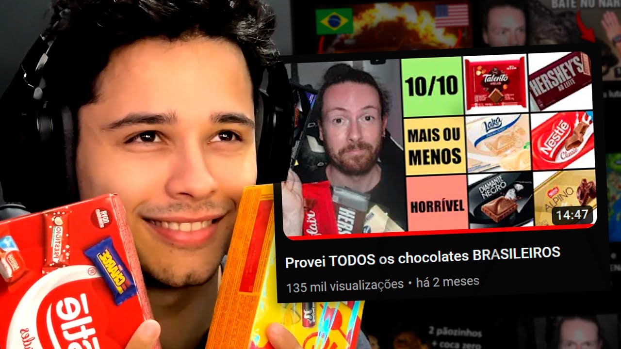 Refutando a Tierlist de chocolates BRASILEIROS