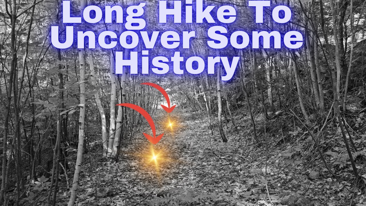 Hiking Down An Old Wagon Road Trying To Track Down A Few 1800's Homesites.