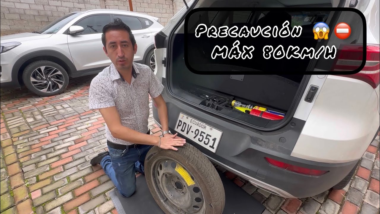 JETOUR X70 2023 - Manera correcta de cambiar tu llanta de emergencia 🚨🛞