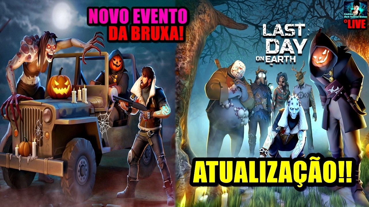 ●SAIU ATUALIZAÇÃO‼️ EVENTO NO RASTRO DA BRUXA É INSANO — O QUE MUDOU? 👁 Last Day On Earth