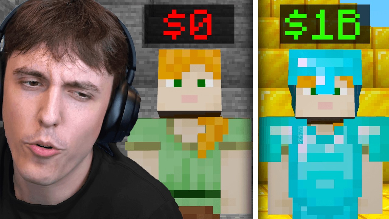He Became The Richest Player on Minecraft's Largest Server