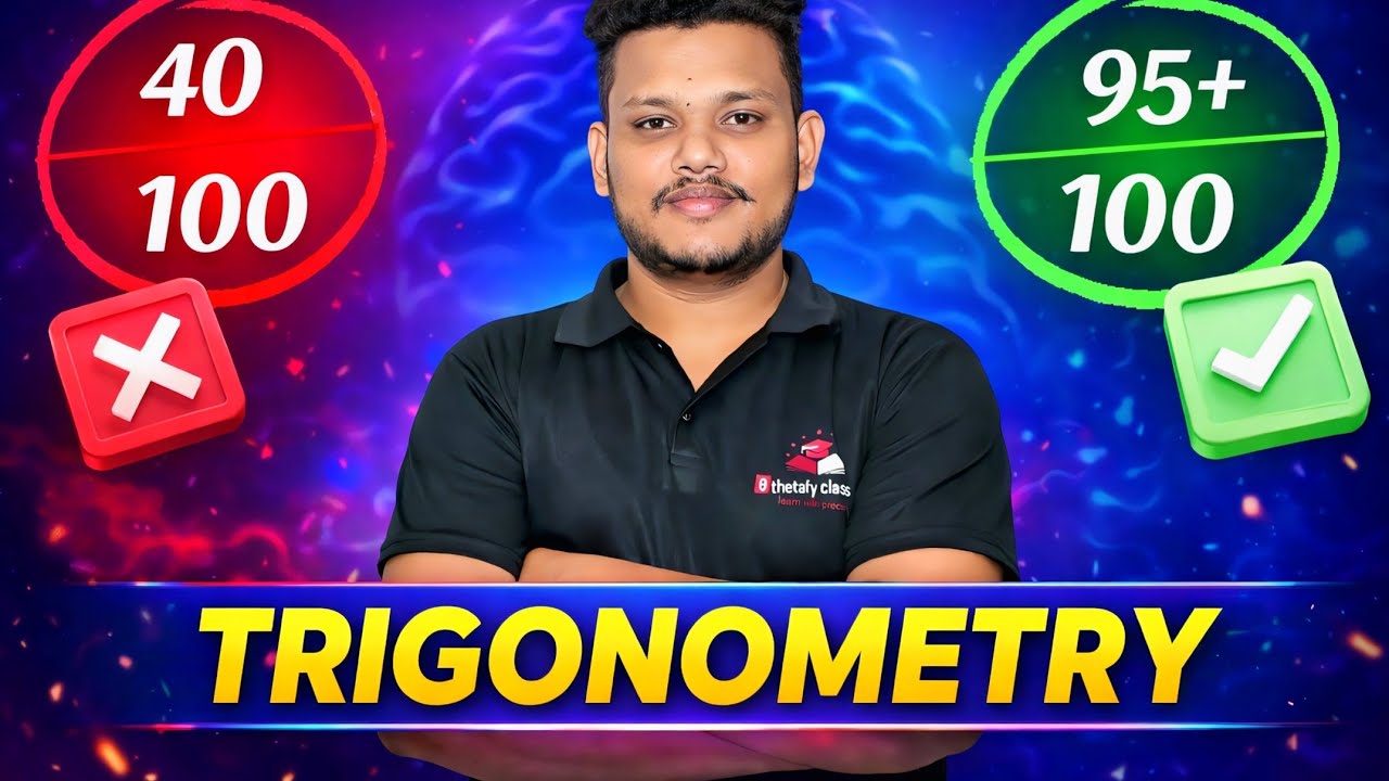 Class 10th Full Math | #day  9 | Trigonometry Full Chapter Cover | Board Exam Special | #live