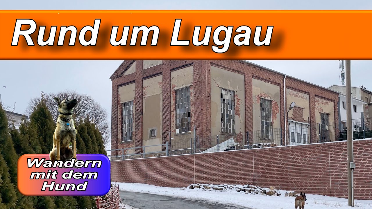 Lugau entdecken Historischer Rundgang durch Lugau im Winter