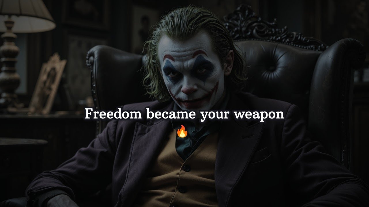 They Thought Control Would Bind You | Joker Wisdom &ndash; Power, Freedom & Self Mastery