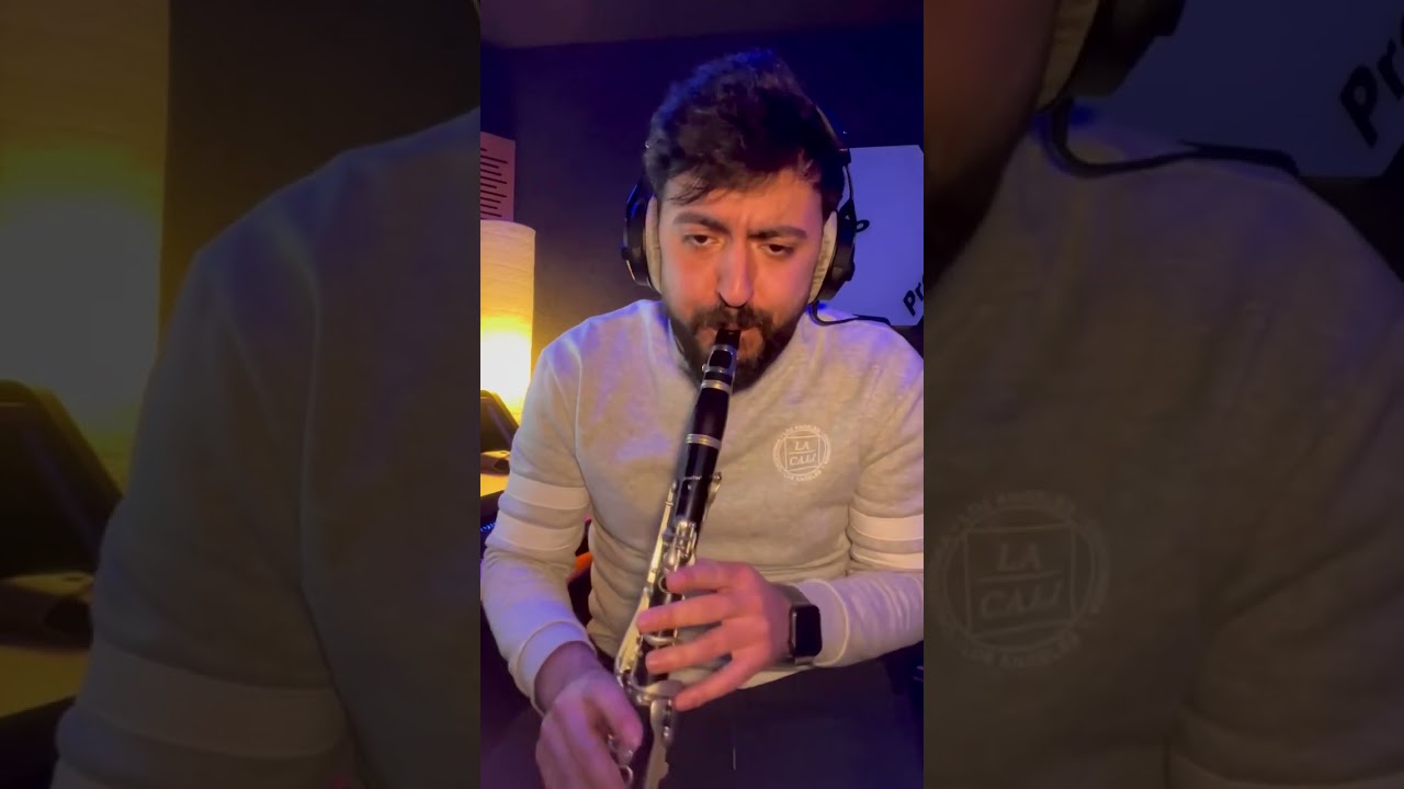 Clarinet Taksim Hijaz Maqam - تقاسيم كلارينت حجاز عربي وتركي