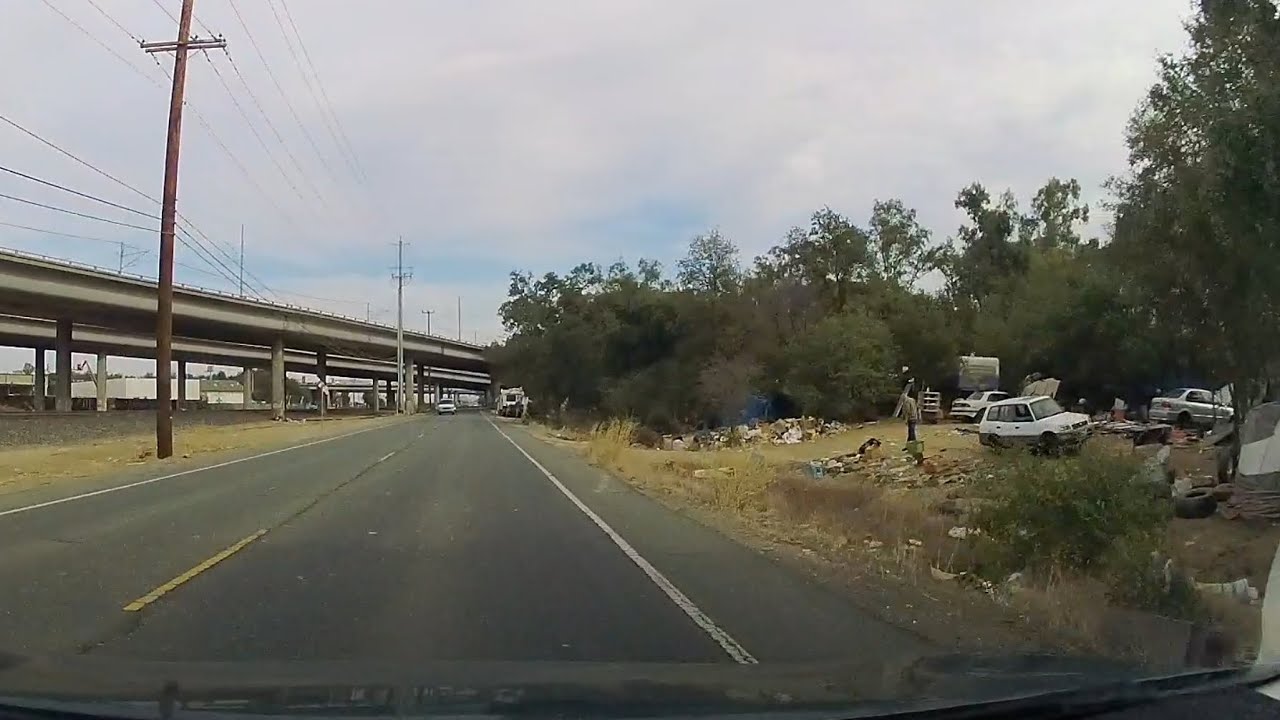 Tragic Conditions In Sacramento California | Roseville Road Shanty Town 3rd World Level Poverty