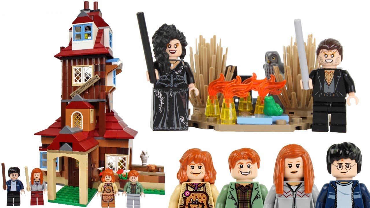 2010 LEGO Harry Potter 4840 «Нора» Реконструкция и обзор!