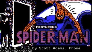 Questprobe: Spider-Man walkthrough/longplay (Apple II - Adventure International)