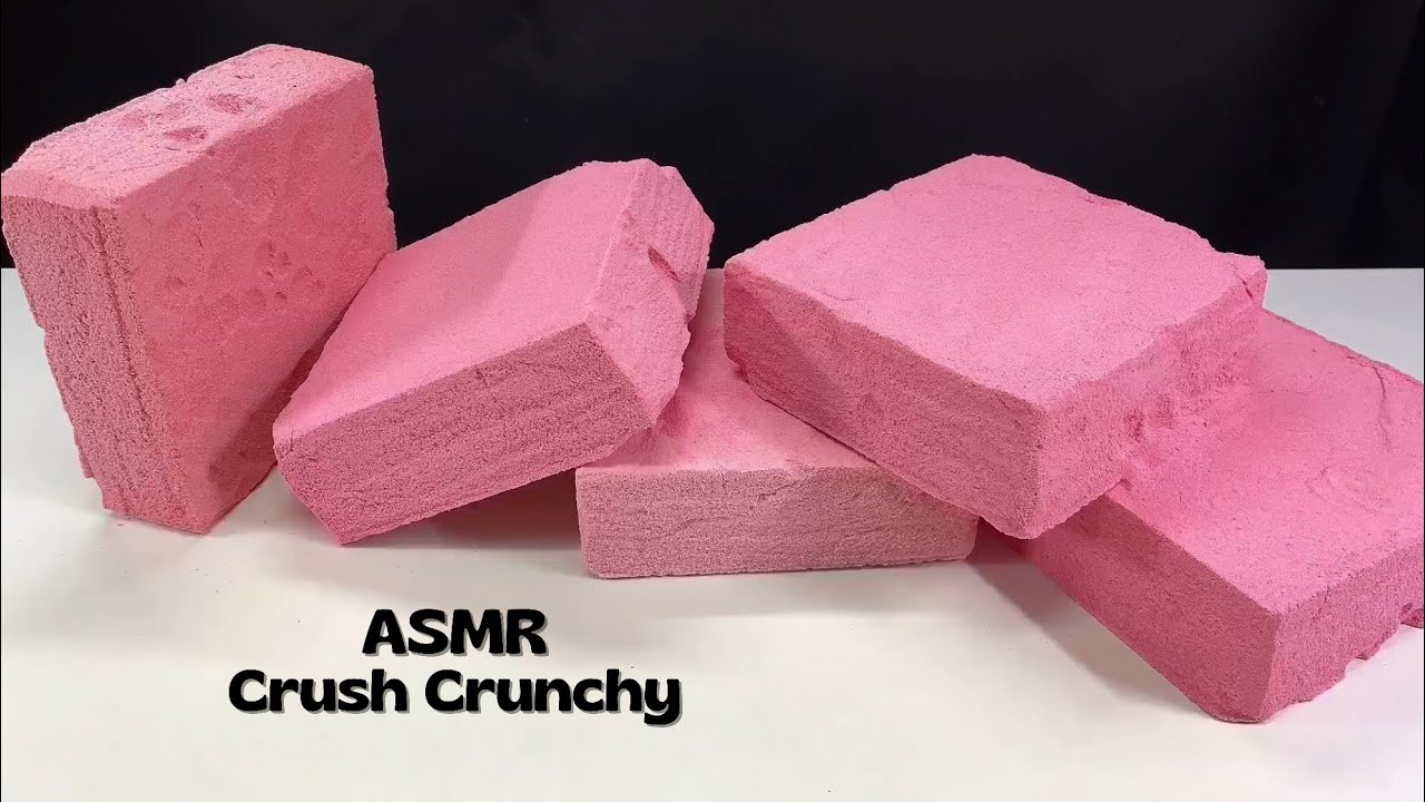 ASMR Baking Soda Big Pieces Crush #asmrcrushcrunchy
