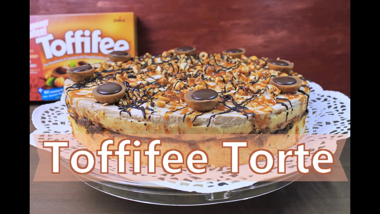 TOFFIFEE TORTE BACKEN | Karamell Torte mit Nougat selber machen [Toffifee Kuchen]