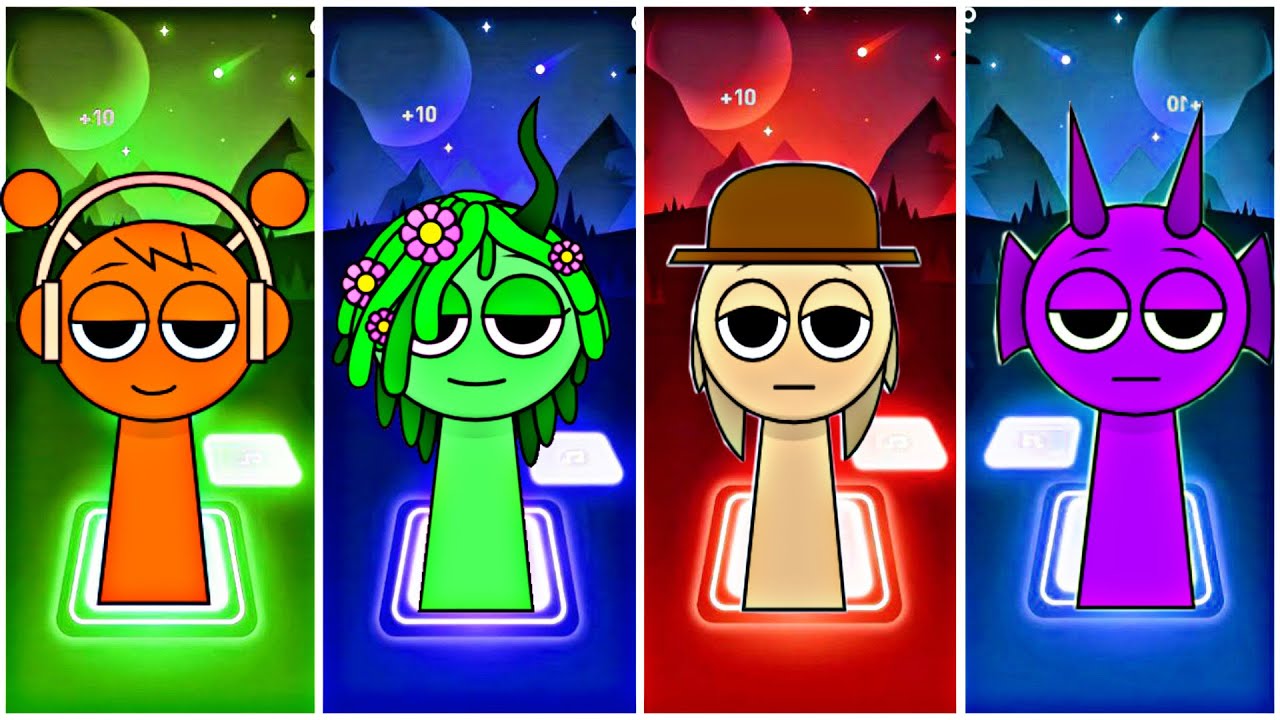 Tiles Hop | Tiles Hop Sprunki | Coffien Dance Sprunki |