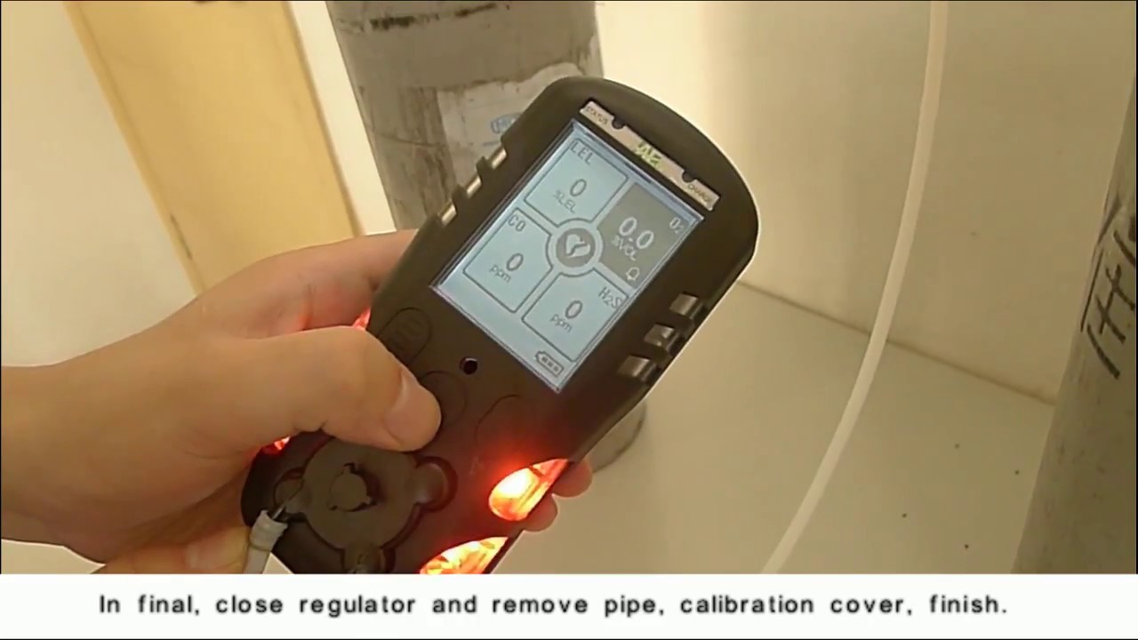 AGH6100(F) Multi Gas Detector Calibration Guide-AIYITEC.com