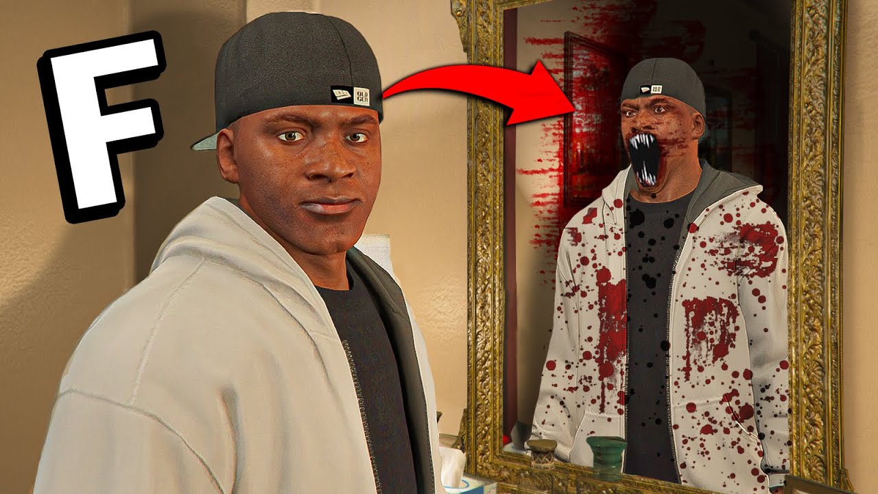 ESCAPANDO de un FANTASMA en GTA 5 😰👻