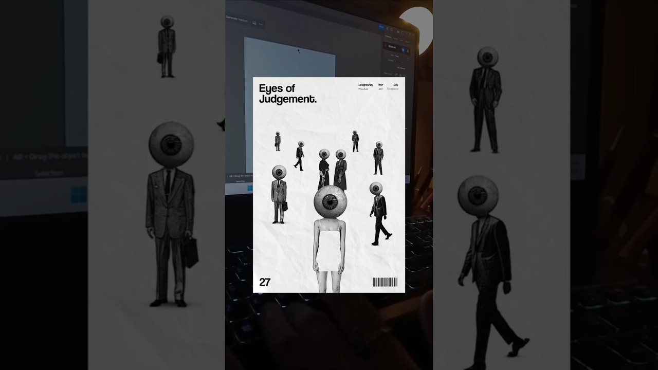 DAY 27 I Space & Silence #posterdesign #posterchallenge #typography #design #designstudio #fyp