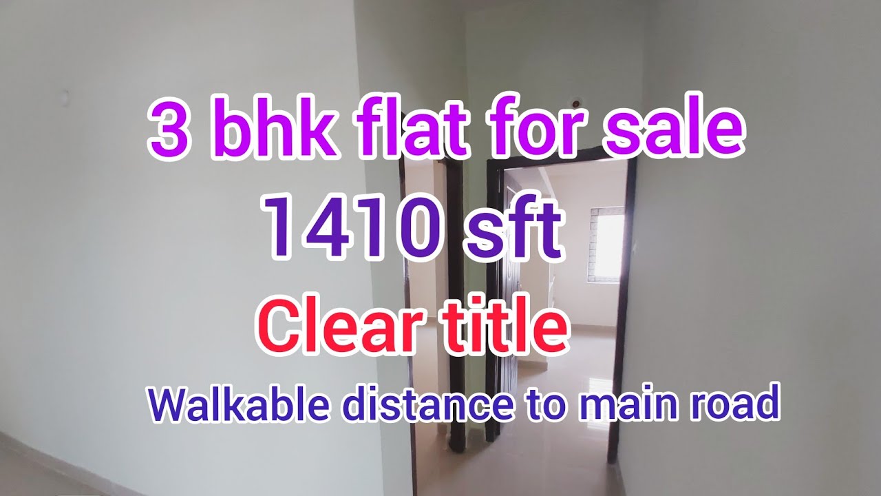 3 bhk flat for sale || 1410 sft || Miyapur || Code:Par-106.