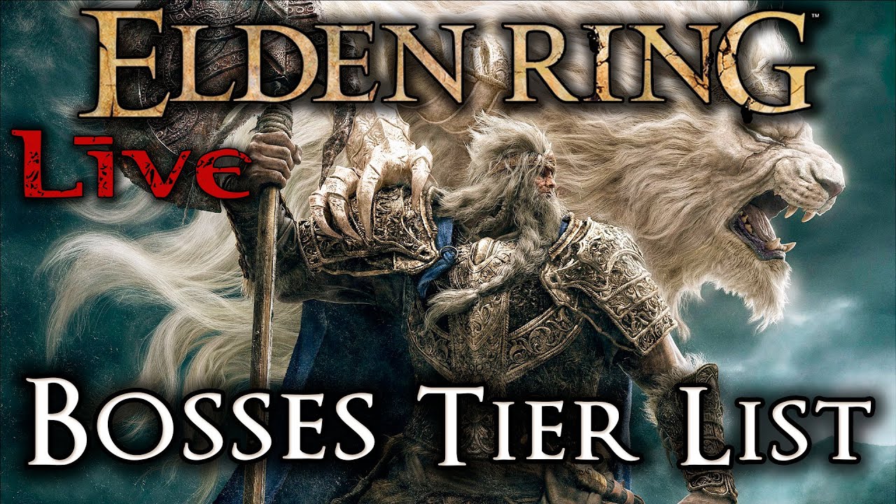 Βαθμολογώντας τα BOSSES του ELDEN RING - Adamantius Livestream (TierMaker)