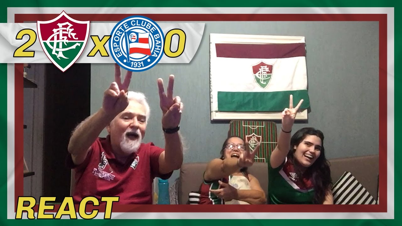 FAM&Iacute;LIA TRICOLOR REAGE A 2 FLUMINENSE X 0 BAHIA - COPA DO BRASIL 2025