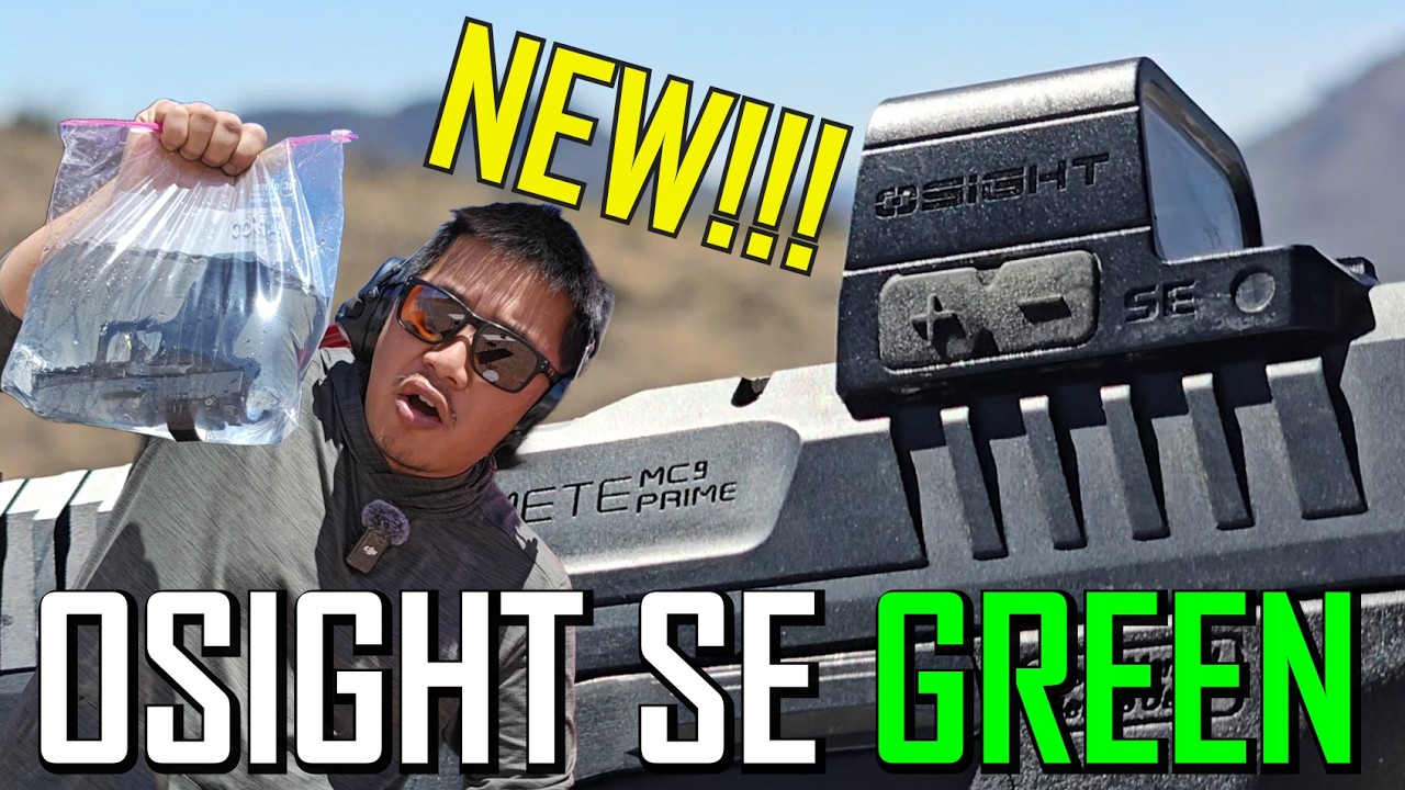 NEW GREEN!!  Osight SE MRS 1000rd review