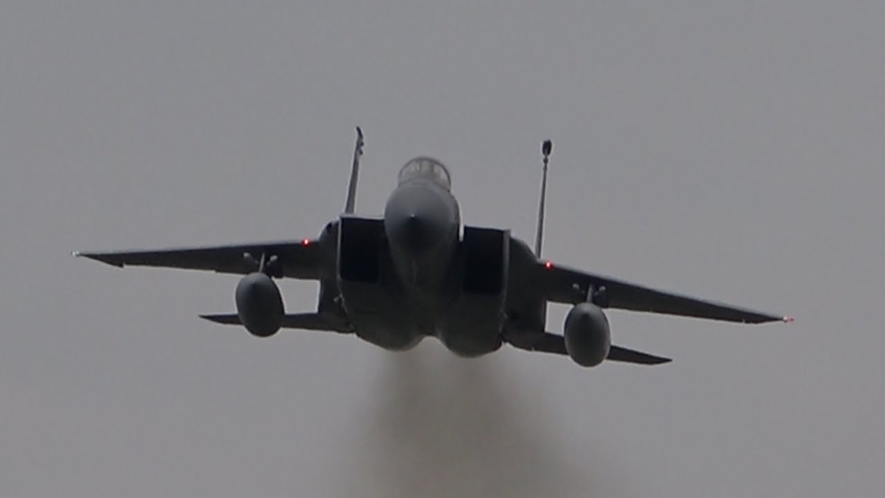 Eagle Ragefest! - F-15 Arrival @ NMUSAF
