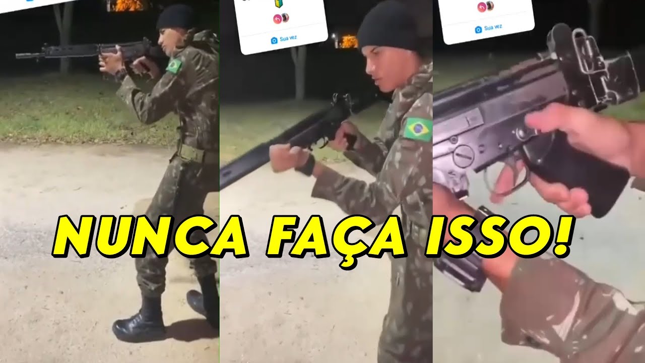 NUNCA FA&Ccedil;A ISSO NO QUARTEL