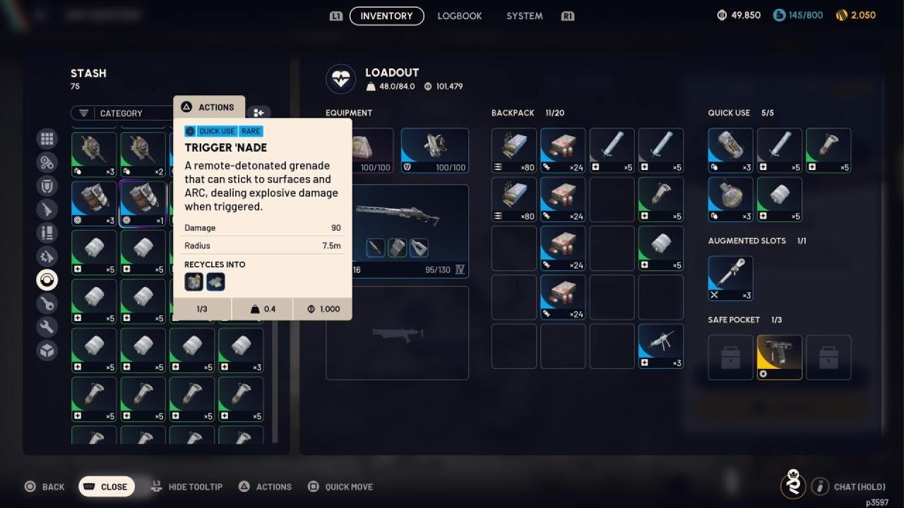 Farming gunparts friendly lobbies.