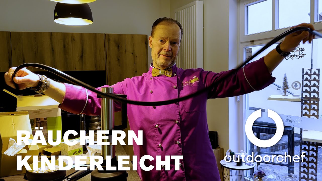 Inbetriebnahme & Reinigung des revolutionären Kaltrauchgenerators SMOKE von OUTDOORCHEF