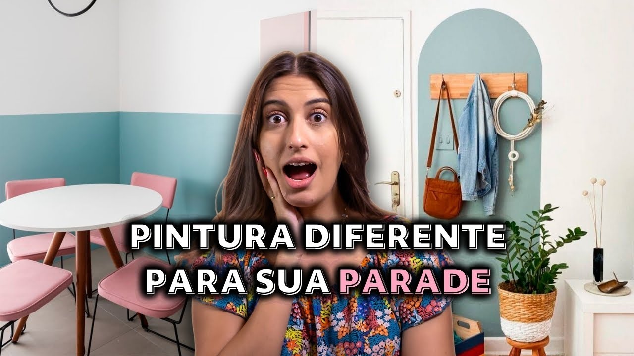 8 Ideias de PINTURAS de Parede Diferentes