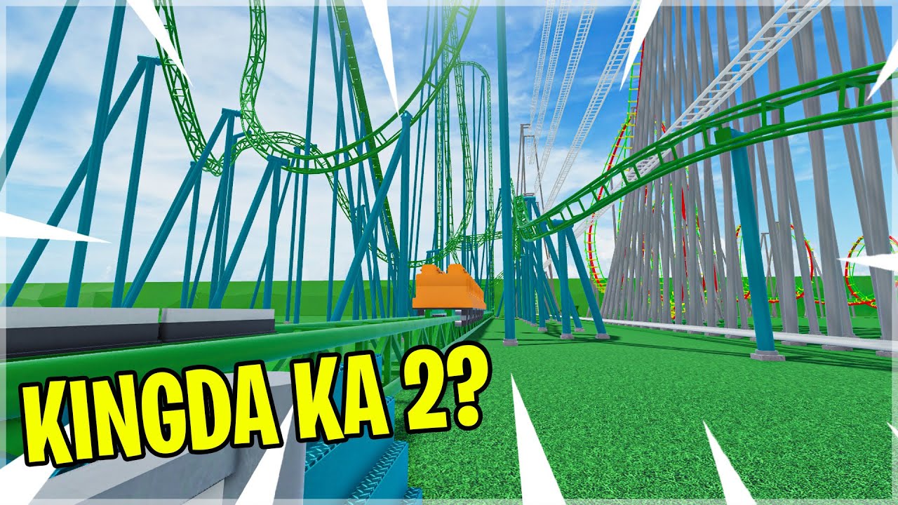 I Made KINGDA KA 2! (Known As Ligma Ba) in Theme Park Tycoon 2!