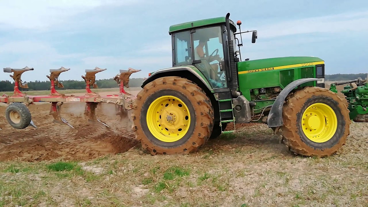 Orka pod rzepak 2019 John Deere 7710 & Unia ibis 4+1