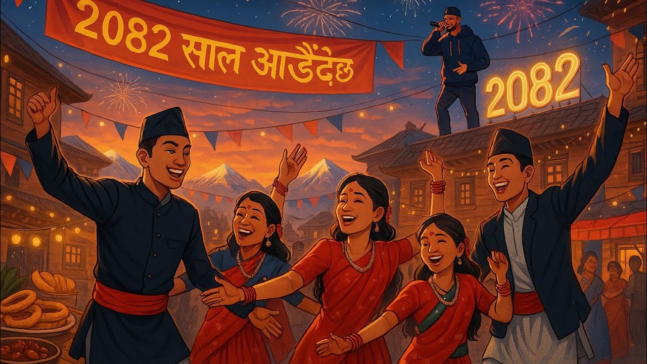 Happy New year 2082 || New nepali rap song 2025 || EverBeat Music Nepal || Official Video Song ||