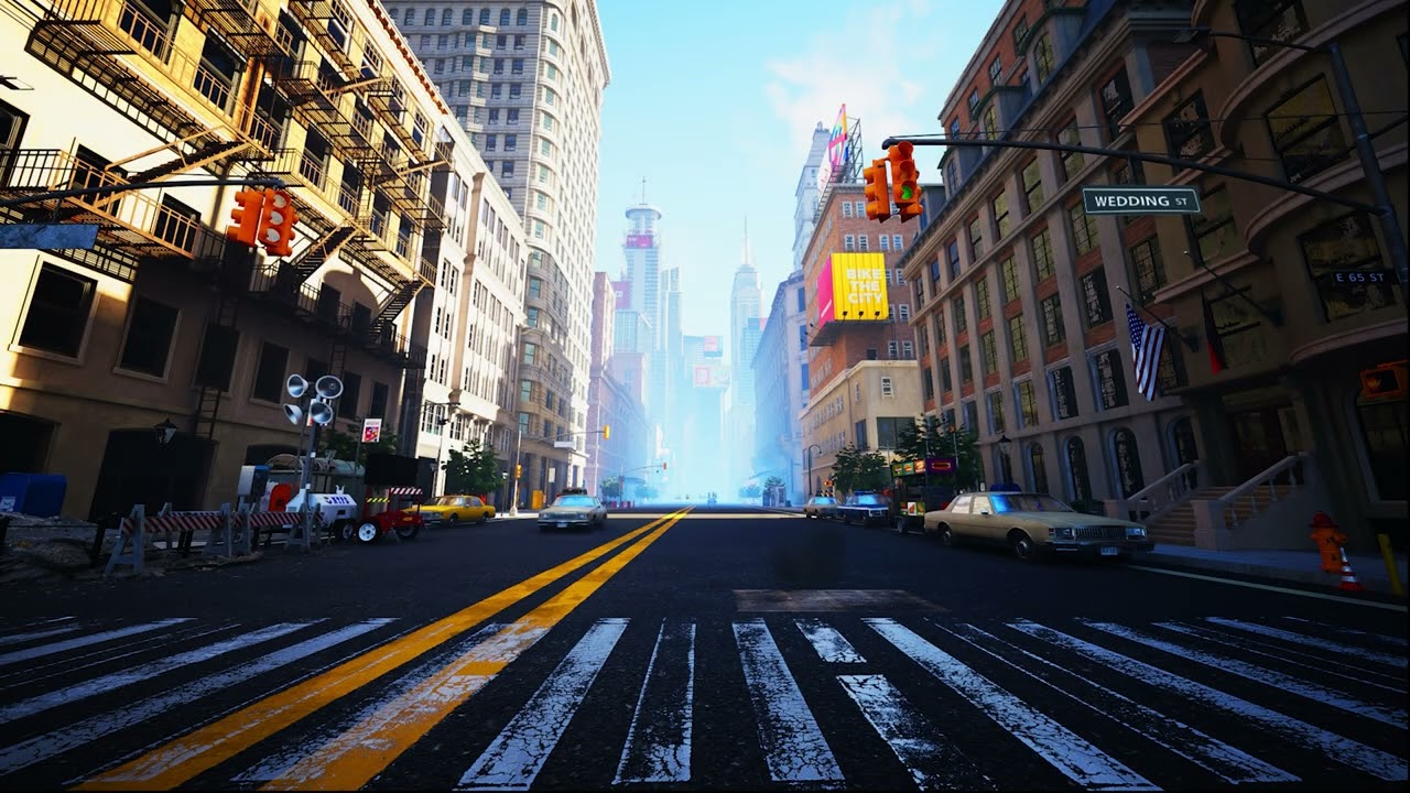 City Scene- Unreal Engine