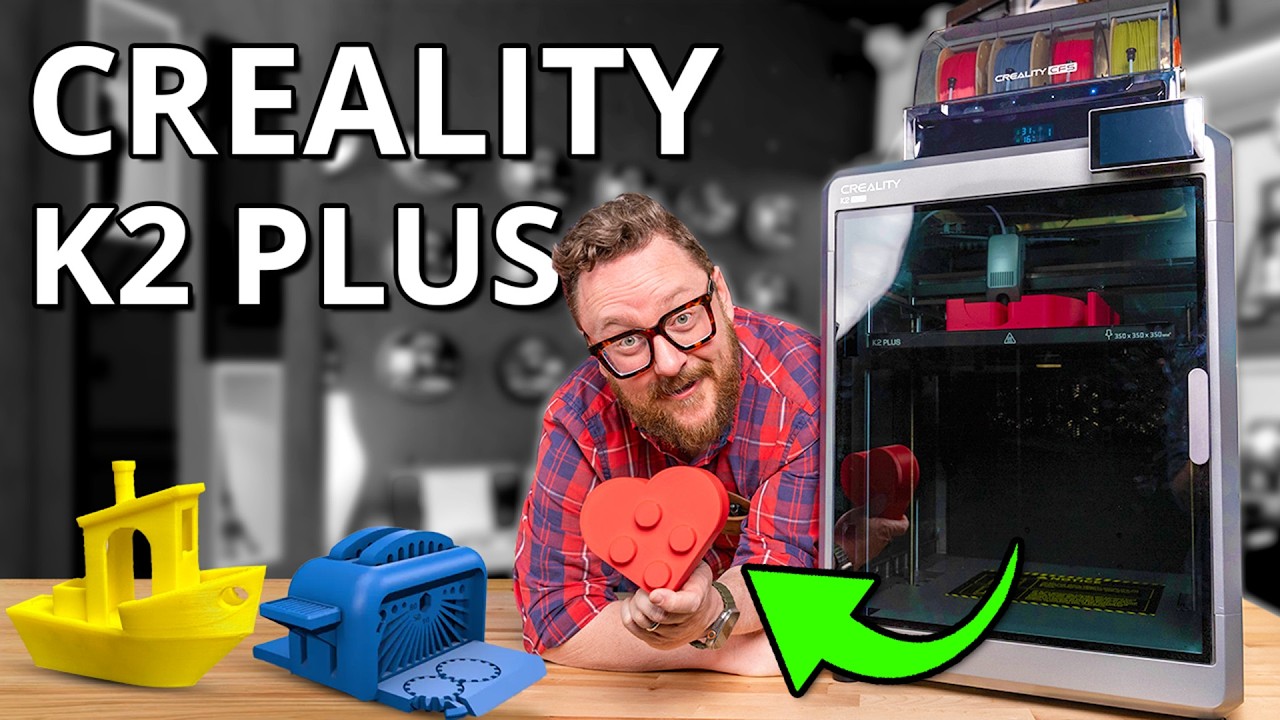 Creality K2 Plus Overview | Test Prints and Multicolor Projects