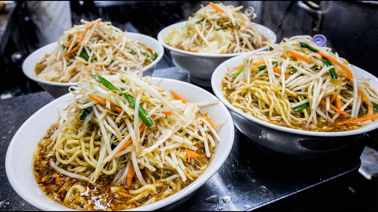月商１０００万！７５年続く東京最強の老舗ラーメン屋のエグすぎる1日に密着。