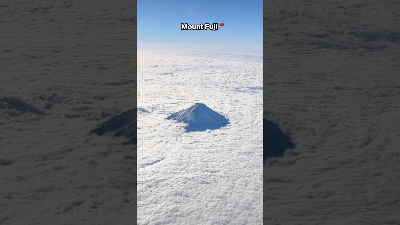 Mount Fuji Places On Earth That Don't Feel Real💪 #placesthatdontfeelreal #travel #nature #explore