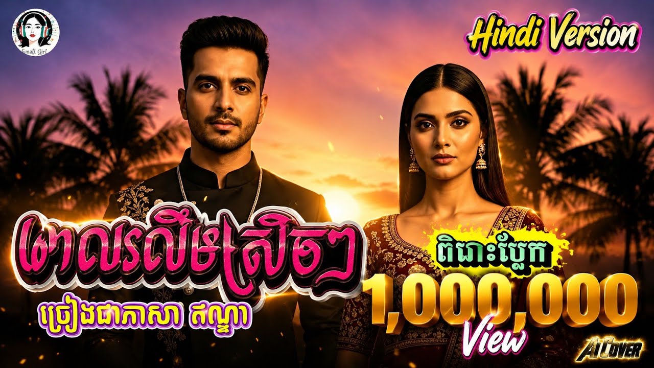 ពេលរលឹមស្រិចៗ | ច្រៀងជាភាសា​ ឥណ្ឌា | Ai Cover Song 2025 | ពិរោះប្លែក