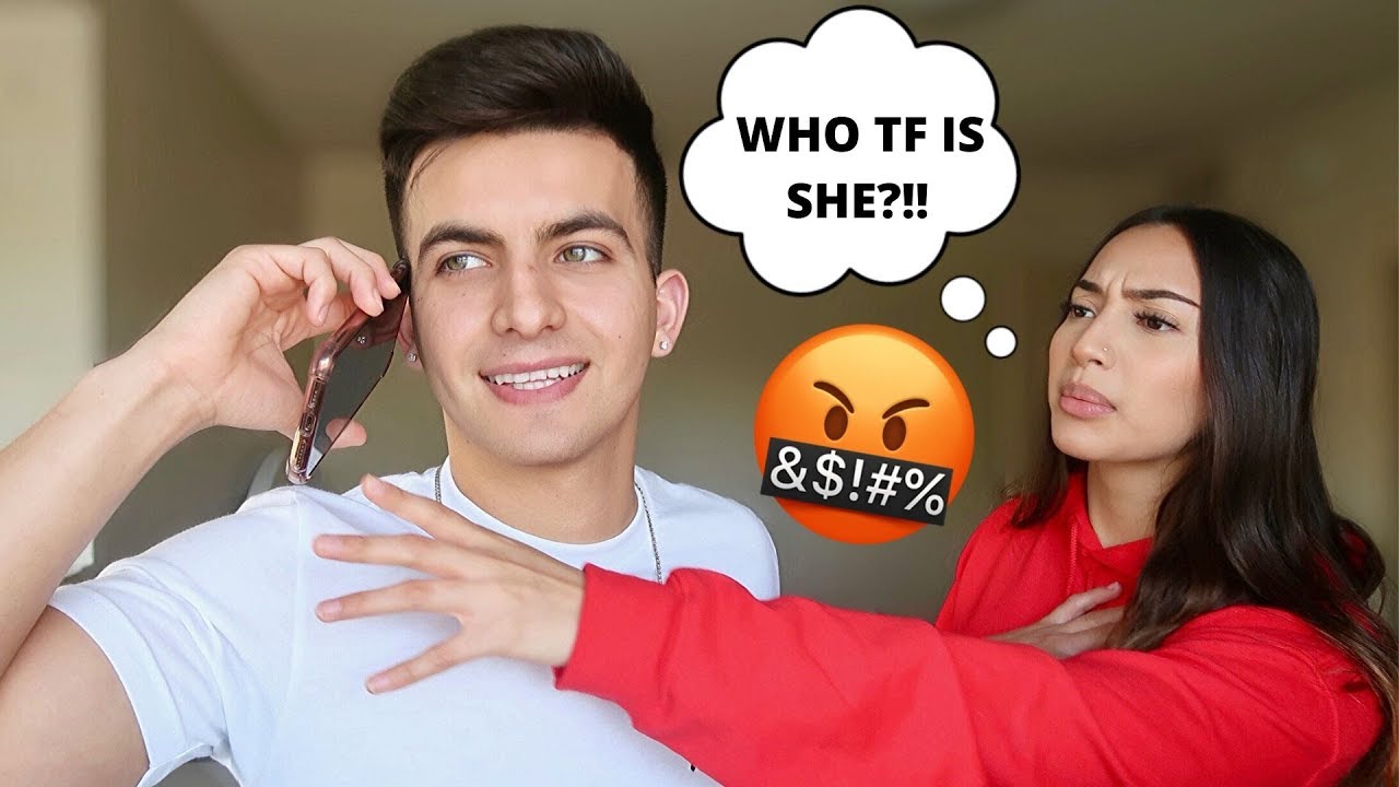Разговор с другой девушкой. Розыгрыш над подругой!! **ПЛОХАЯ ИДЕЯ**
