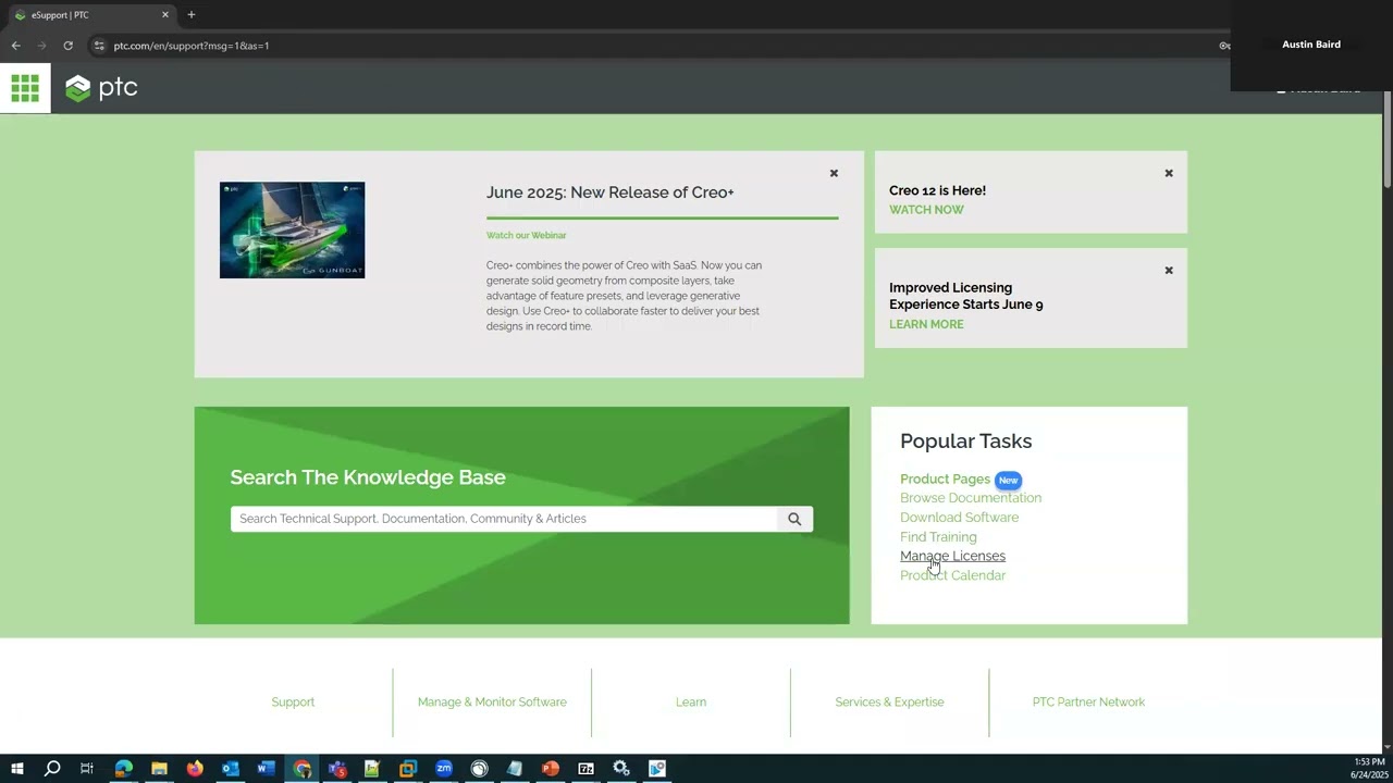 PTC Creo Parametric License Assigning and Installation Help - Floating Licenses